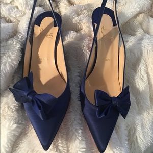 Christian Louboutin Yasling 70 Crepe Satin Pumps